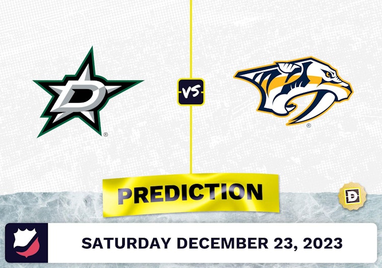 Dallas Stars vs. Nashville Predators Prediction, Odds, NHL Picks  [12/23/2023]