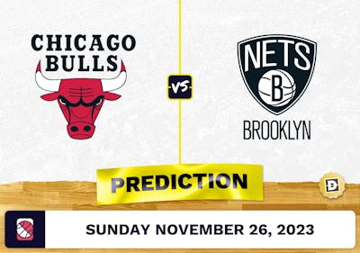 Bulls vs. Nets Prediction and Odds - November 26, 2023