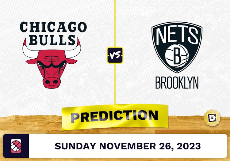 Bulls vs. Nets Prediction and Odds - November 26, 2023