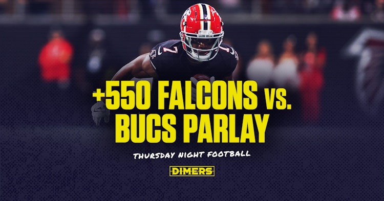 NFL parlay picks for Thursday Night Football betting between Falcons and Buccaneers