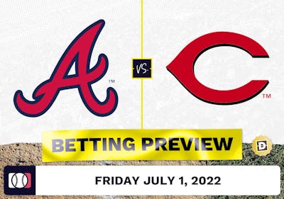 Braves vs. Reds Prediction and Odds - Jul 1, 2022