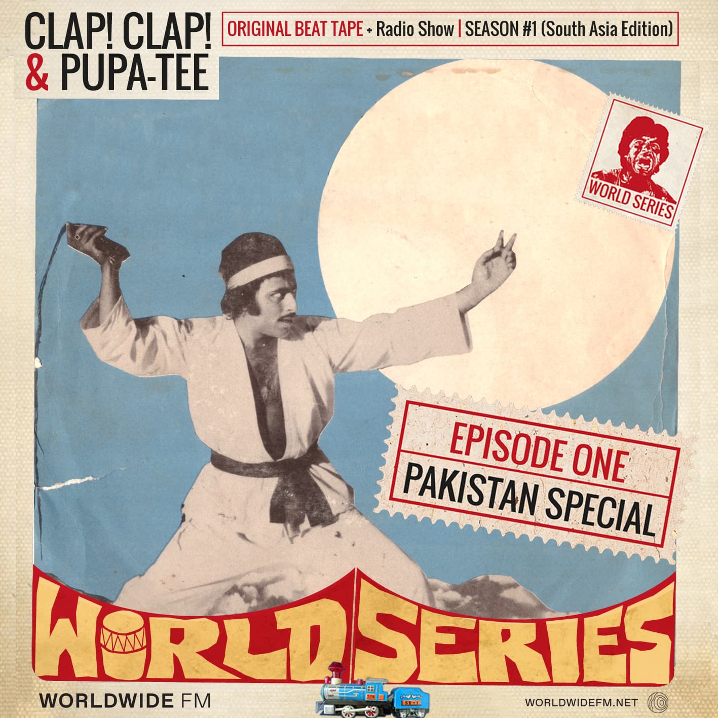 World Series with Clap! Clap! & Pupa-Tee
