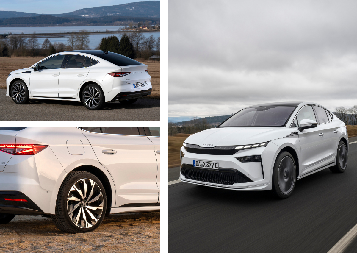 Das Exterieur des Škoda Enyaq Coupé