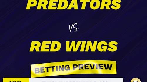Predators vs. Red Wings Predictions and Odds - Dec 7, 2021