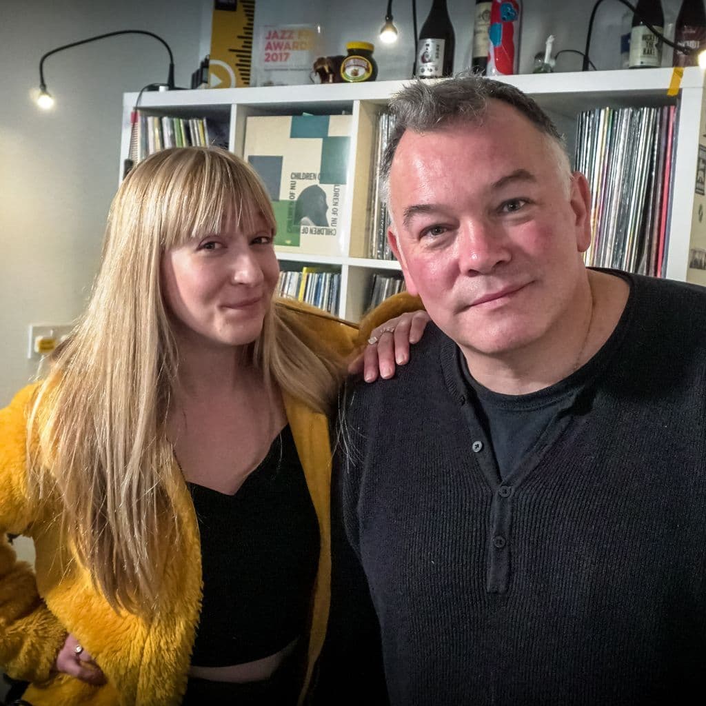 Kate Hutchinson with Stewart Lee // 24-11-17