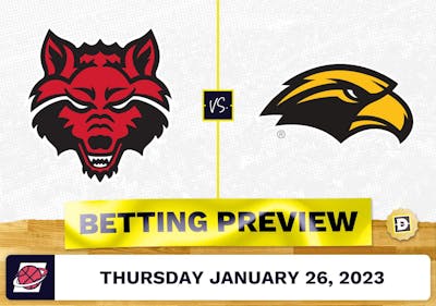 Arkansas State vs. Southern Miss CBB Prediction and Odds - Jan 26, 2023