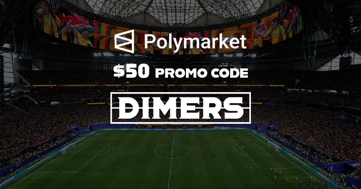 New $50 Polymarket promo code "DIMERS" upgraded; USA vs. Belgium World Cup live odds