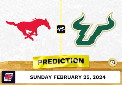 SMU vs. South Florida Prediction, Odds, College Basketball Picks [2/25/2024]