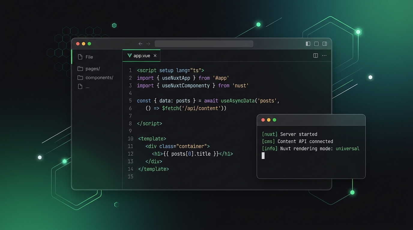 Headless CMS for Nuxt | Nuxt.js CMS | Cosmic | Cosmic