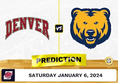 Denver vs. Northern Colorado Prediction, Odds, College Basketball Picks  [1/6/2024]