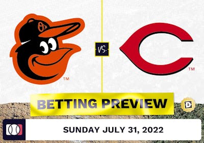 Orioles vs. Reds Prediction and Odds - Jul 31, 2022