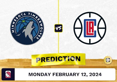Minnesota Timberwolves vs. Los Angeles Clippers Prediction, Odds, NBA Picks [2/12/2024]