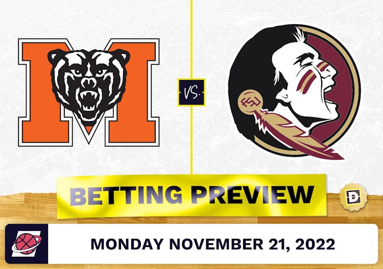 Mercer vs. Florida State CBB Prediction and Odds - Nov 21, 2022