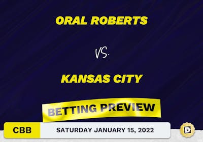 Oral Roberts vs. Kansas City CBB Predictions and Odds - Jan 15, 2022