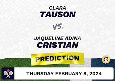 Clara Tauson vs. Jaqueline Adina Cristian Prediction, Odds, Picks for Transylvania Open 2024