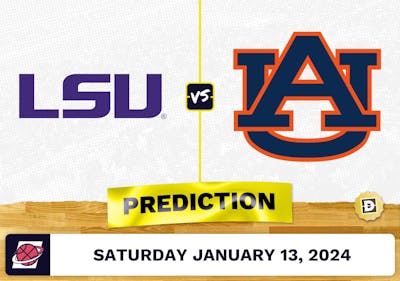 LSU vs. Auburn Prediction, Odds, College Basketball Picks [1/13/2024]