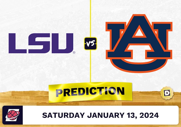 LSU vs. Auburn Prediction, Odds, College Basketball Picks [1/13/2024]