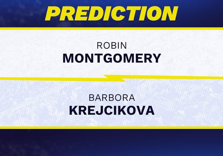 Robin Montgomery vs Barbora Krejcikova Tennis Prediction.