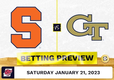 Syracuse vs. Georgia Tech CBB Prediction and Odds - Jan 21, 2023