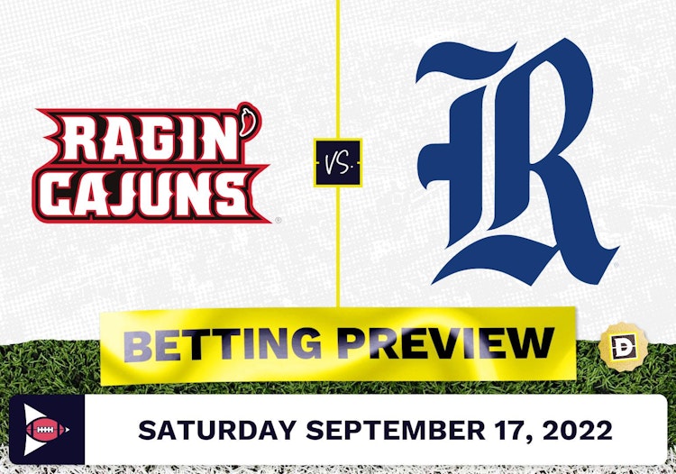 Louisiana-Lafayette vs. Rice CFB Prediction and Odds - Sep 17, 2022