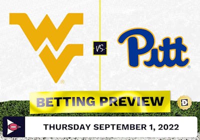 West Virginia vs. Pittsburgh CFB Prediction and Odds - Sep 1, 2022