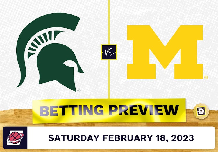 Michigan State vs. Michigan CBB Prediction and Odds - Feb 18, 2023