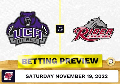 Central Arkansas vs. Rider CBB Prediction and Odds - Nov 19, 2022