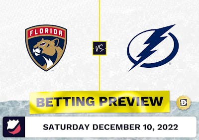 Panthers vs. Lightning Prediction and Odds - Dec 10, 2022