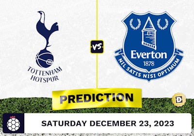 Tottenham vs. Everton Prediction, Odds, Premier League Picks  [12/23/2023]