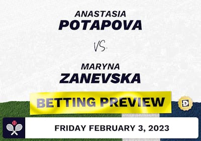 Anastasia Potapova vs. Maryna Zanevska Predictions - Feb 3, 2023
