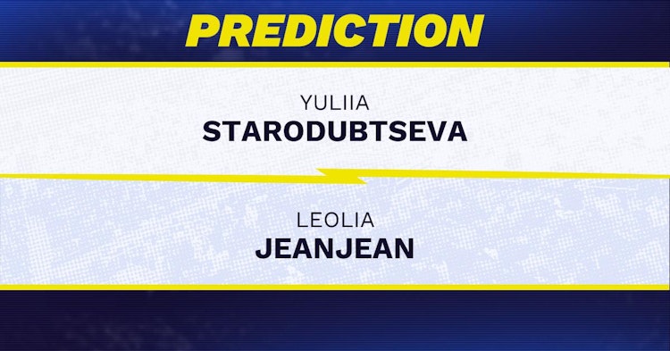 Yuliia Starodubtseva vs Leolia Jeanjean Tennis Prediction.