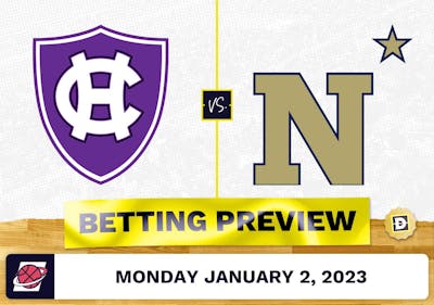 Holy Cross vs. Navy CBB Prediction and Odds - Jan 2, 2023