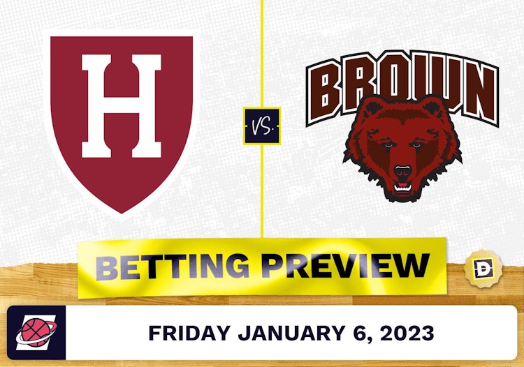 Harvard vs. Brown CBB Prediction and Odds - Jan 6, 2023