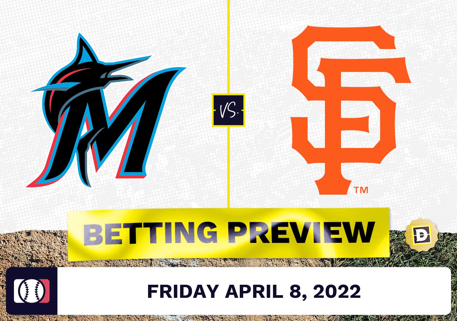 Marlins vs. Giants Prediction and Odds - Apr 8, 2022