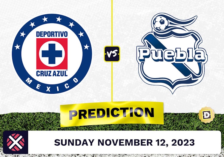 Cruz Azul vs. Puebla Prediction and Odds - November 12, 2023