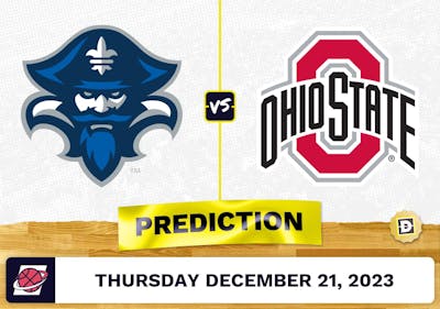 New Orleans vs. Ohio State Prediction, Odds, College Basketball Picks  [12/21/2023]