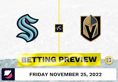 Kraken vs. Golden Knights Prediction and Odds - Nov 25, 2022