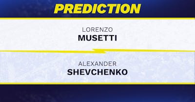 Lorenzo Musetti vs. Alexander Shevchenko prediction, odds, picks for ATP Chengdu 2025