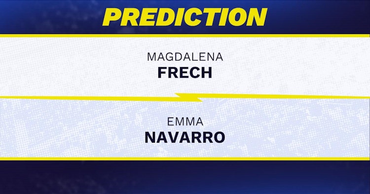 Magdalena Frech vs Emma Navarro Tennis Prediction.