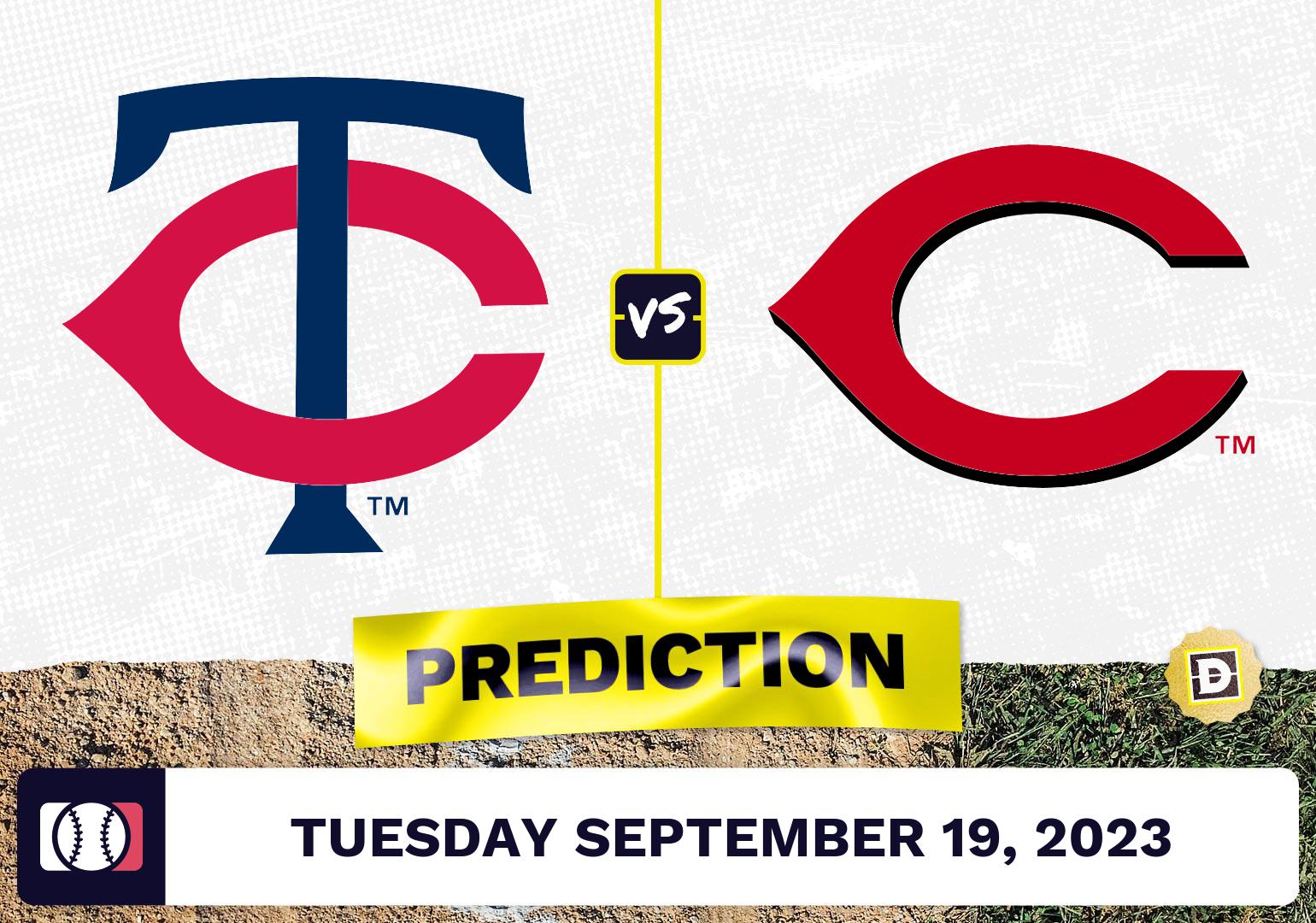 Twins vs. Reds Prediction for MLB Tuesday [9/19/2023]