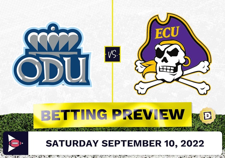 Old Dominion vs. East Carolina CFB Prediction and Odds - Sep 10, 2022