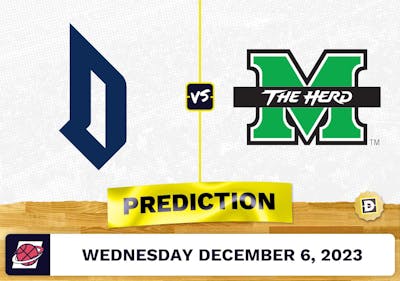 Duquesne vs. Marshall Basketball Prediction - December 6, 2023