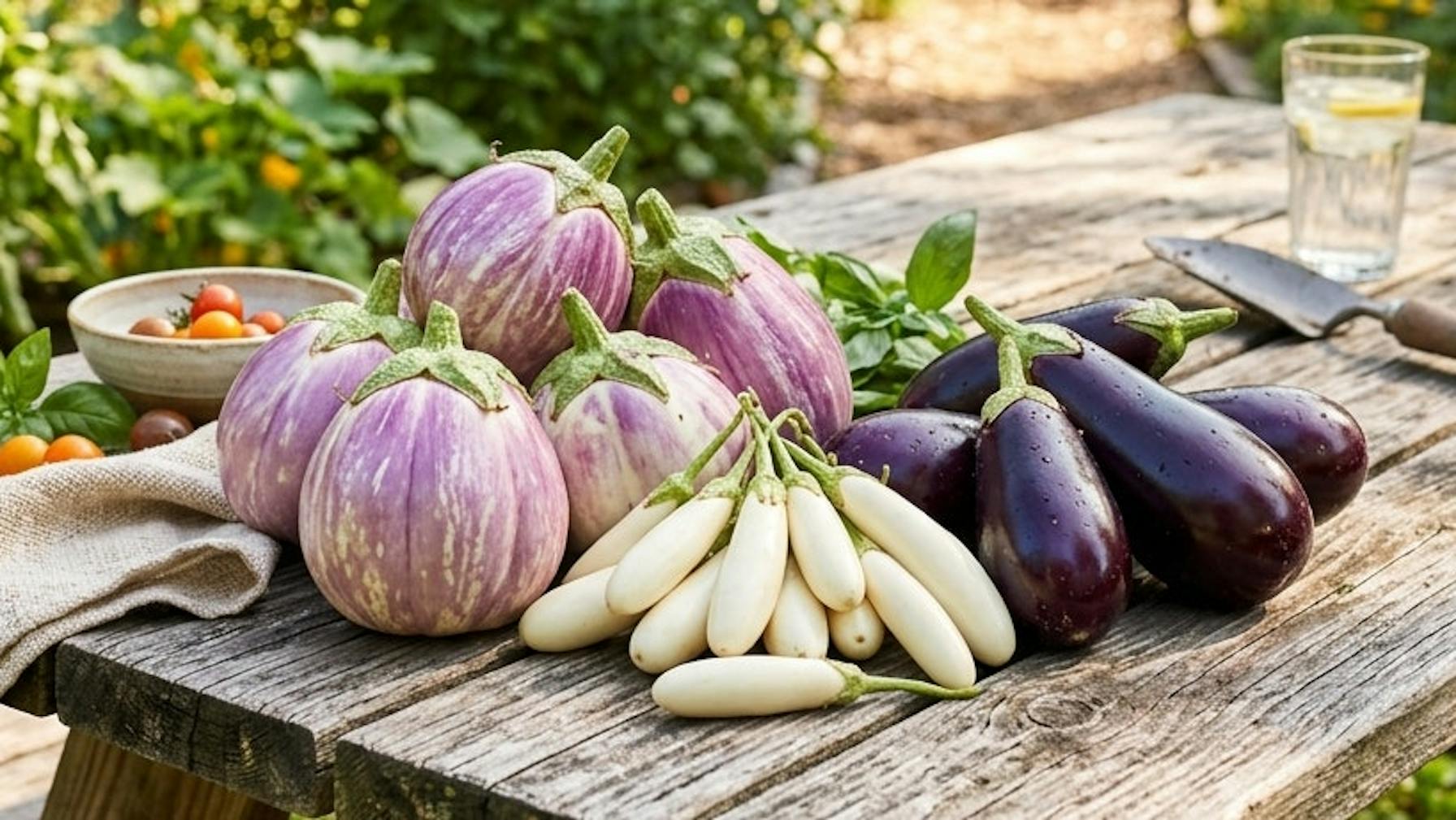 The Emory Market Gardens Eggplant Trio