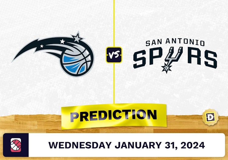 Orlando Magic vs. San Antonio Spurs Prediction, Odds, NBA Picks [1/31/2024]