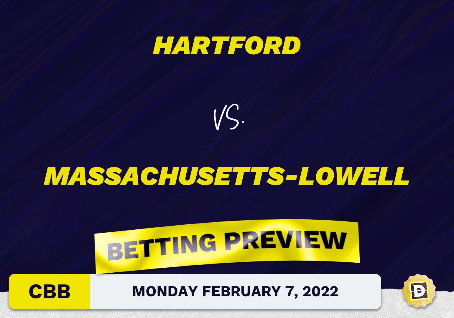 Hartford vs. Massachusetts-Lowell CBB Predictions and Odds - Feb 7, 2022