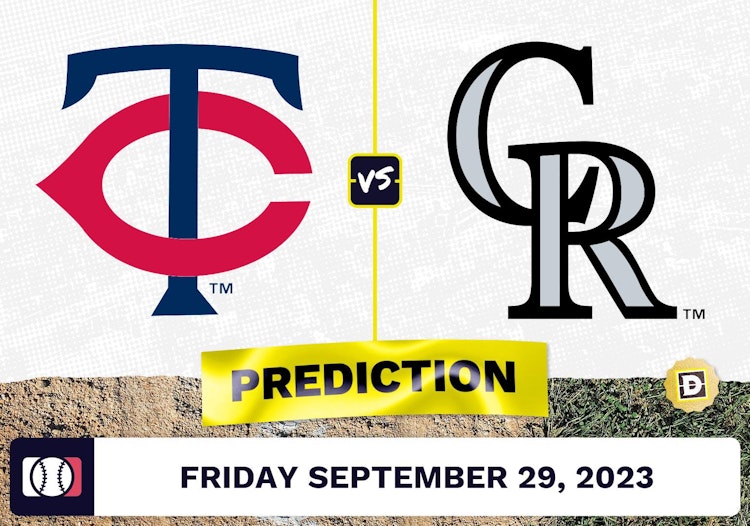 Twins vs. Rockies Game 1 Prediction for MLB Friday [9/29/2023]