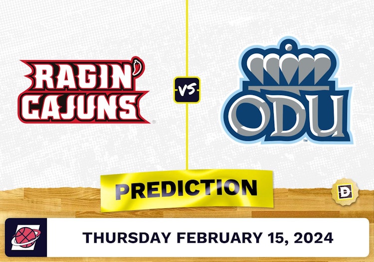 Louisiana-Lafayette vs. Old Dominion Prediction, Odds, College Basketball Picks [2/15/2024]