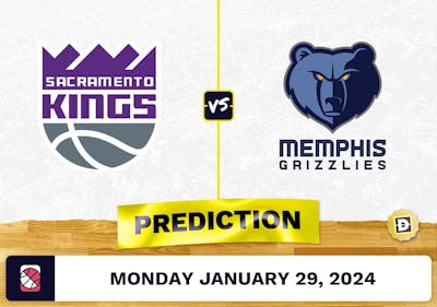 Sacramento Kings vs. Memphis Grizzlies Prediction, Odds, NBA Picks [1/29/2024]