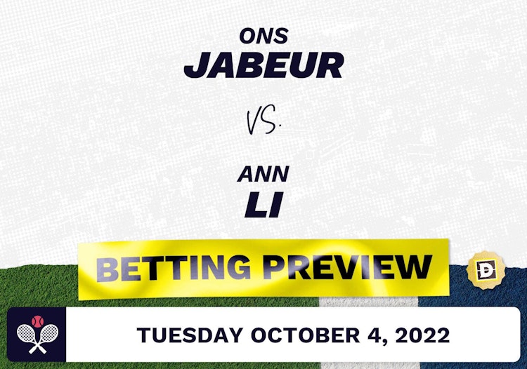 Ons Jabeur vs. Ann Li Predictions - Oct 4, 2022