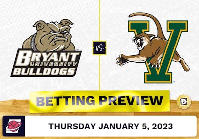 Bryant University vs. Vermont CBB Prediction and Odds - Jan 5, 2023
